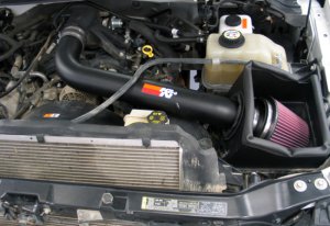 Ford F-250 SD Performance Air Intake - K&N Engineering - High Flow - Black - `07-`08